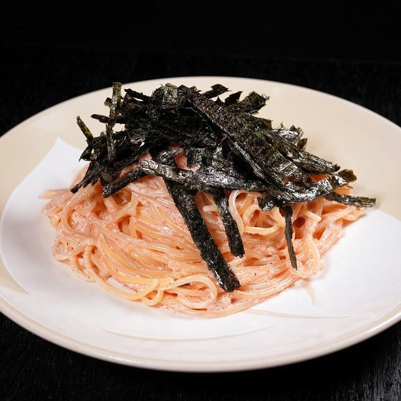 明太パスタ